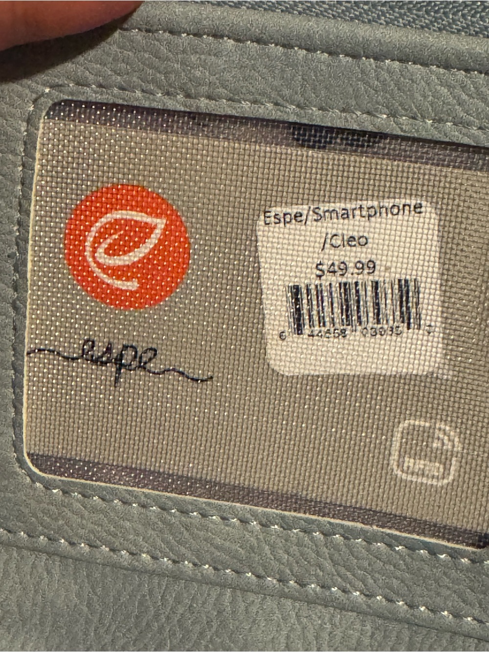 Espe vegan leather crossbody phone pouch - Picture 6 of 7